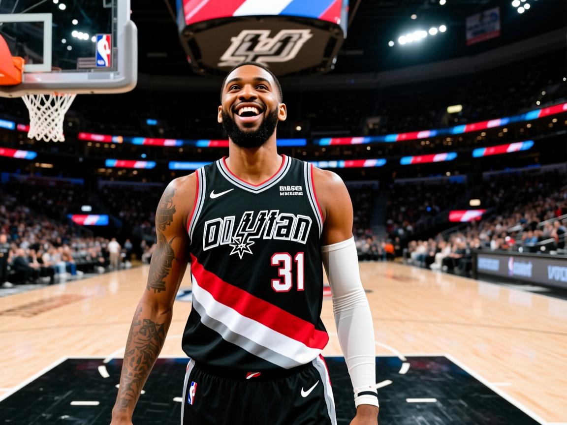 开拓者客场战胜马刺,利拉德独得31分 第2张