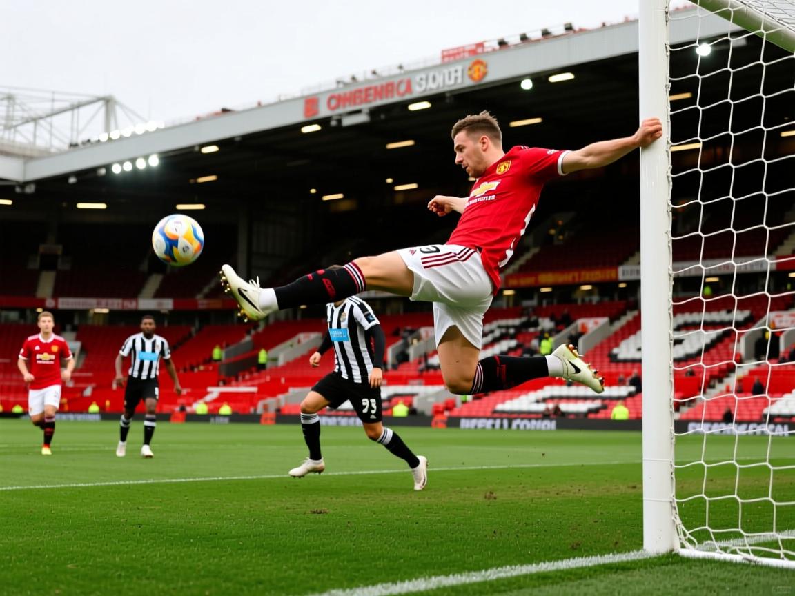 对阵纽卡凌空抽射破门，多古攻入曼联生涯首球  第2张